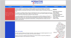 Desktop Screenshot of interactivedialogue.net